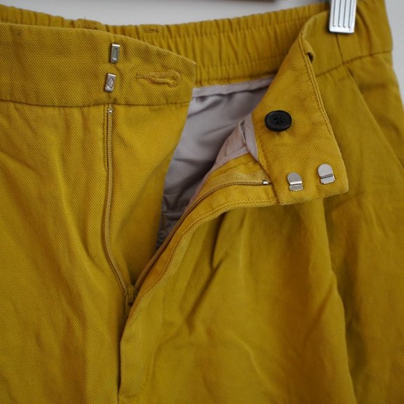 Mustard pants 3/4 Zara - Picture 5 of 11